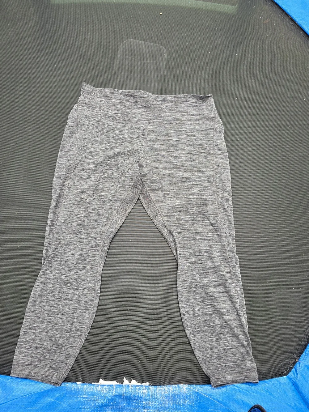 lululemon athletica Heather Gray High-Rise Leggings